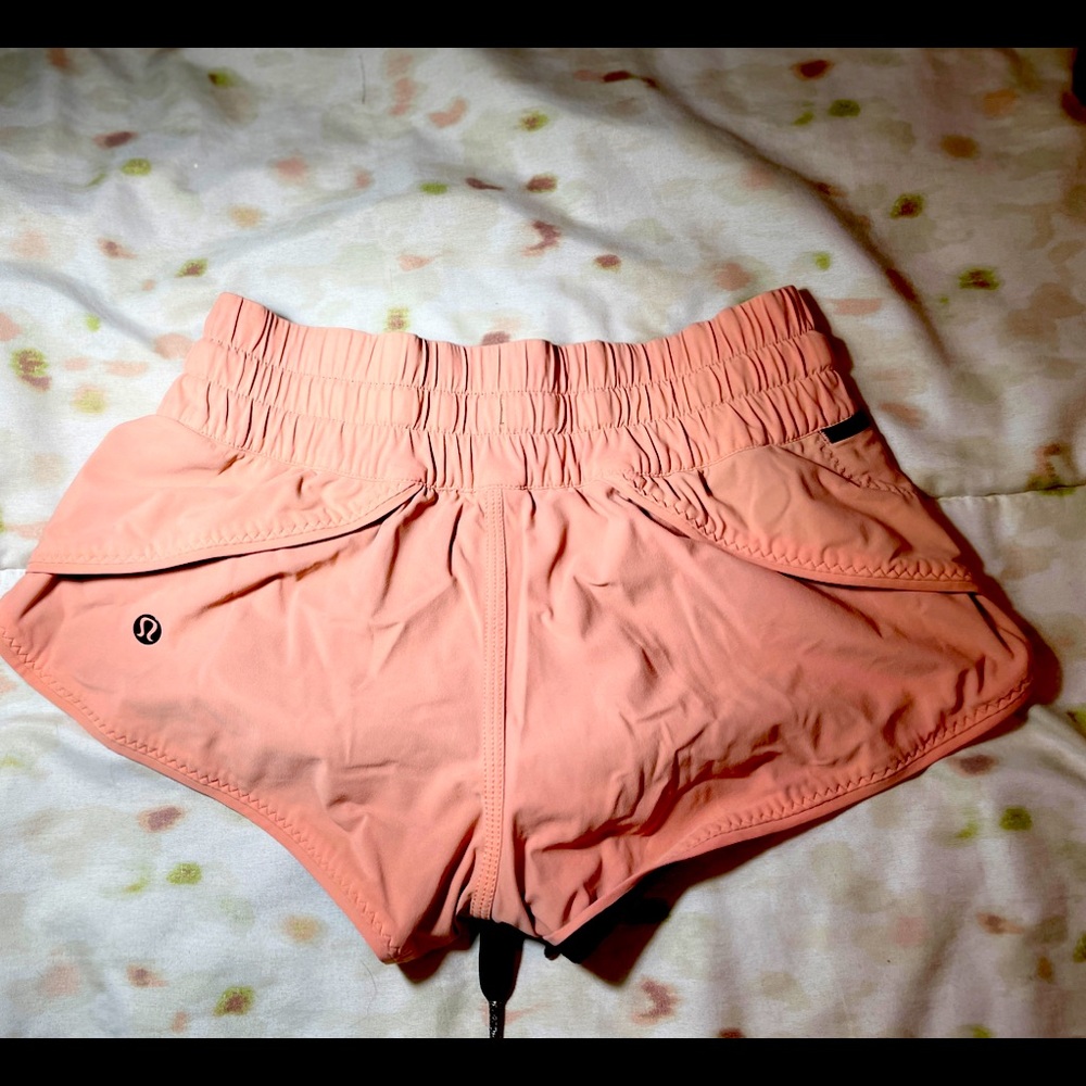Lululemon Water: Reversible Surf Short- plum peach/navy